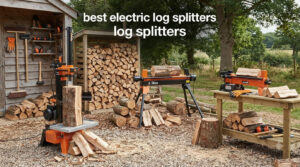 best electric log splitters