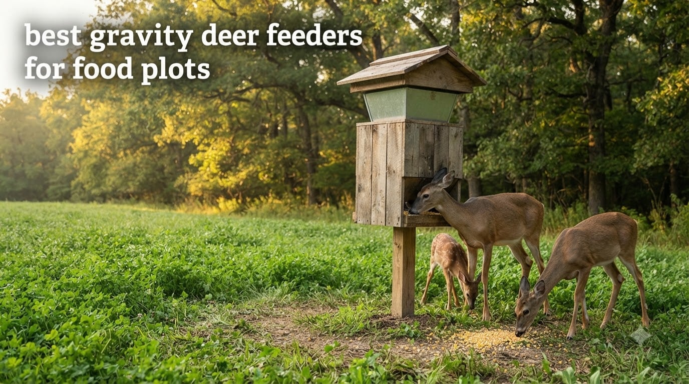 best gravity deer feeders for food plots