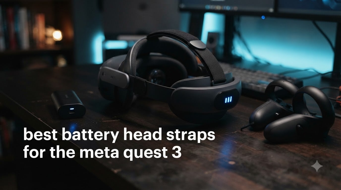 best battery head straps for the meta quest 3