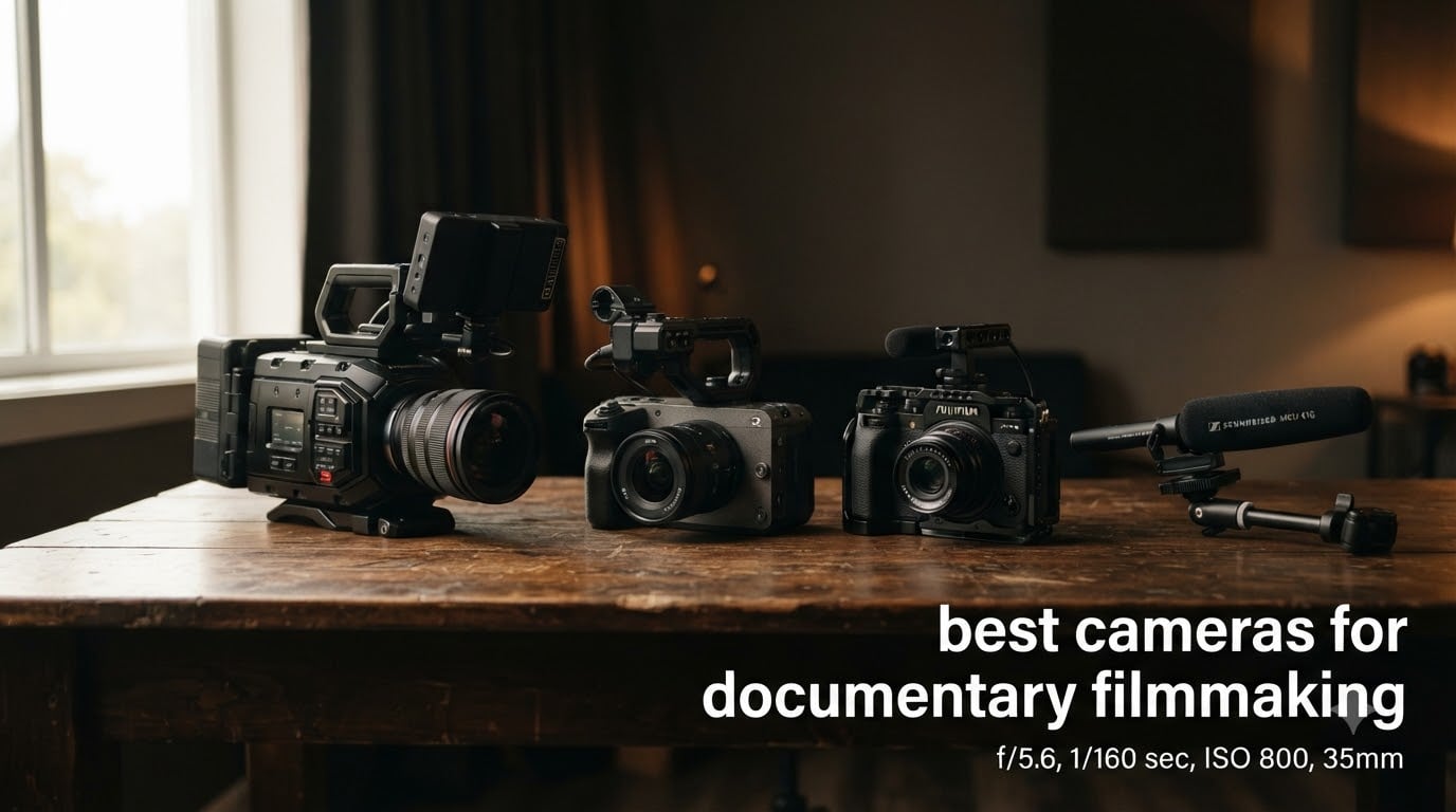 best cameras for documentary filmmaking