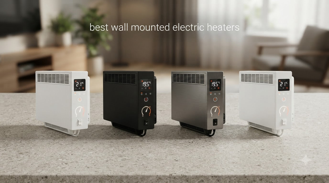 best wall mounted electric heaters