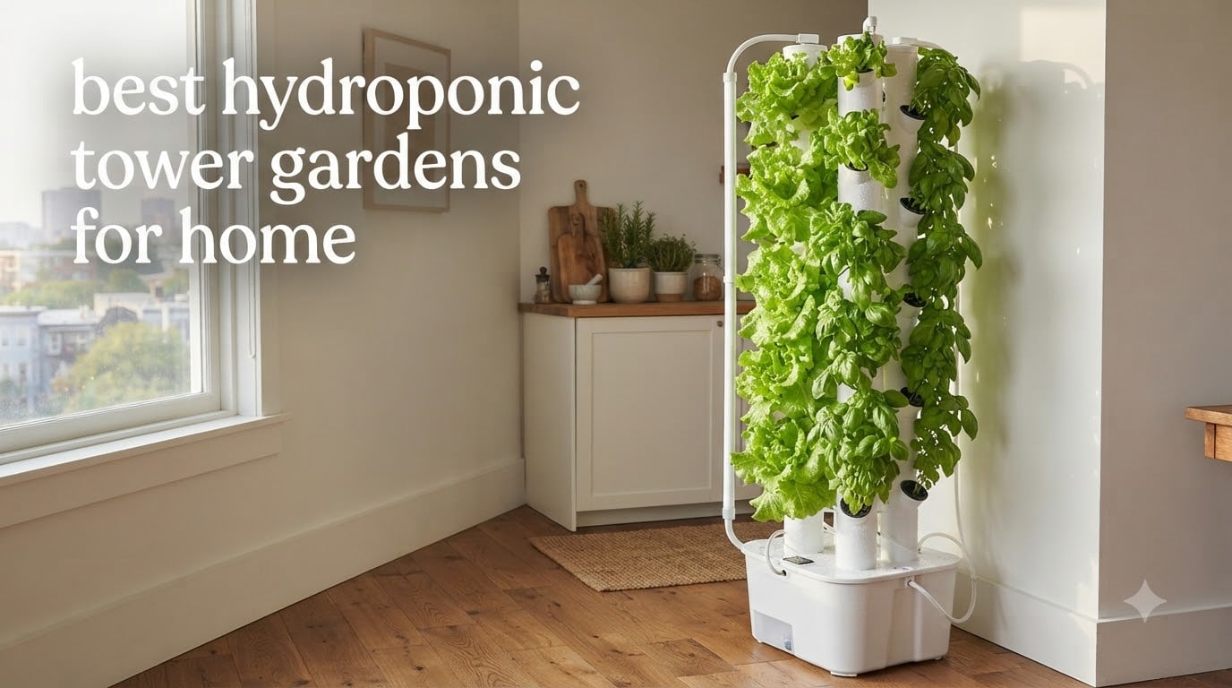 best hydroponic tower gardens for home