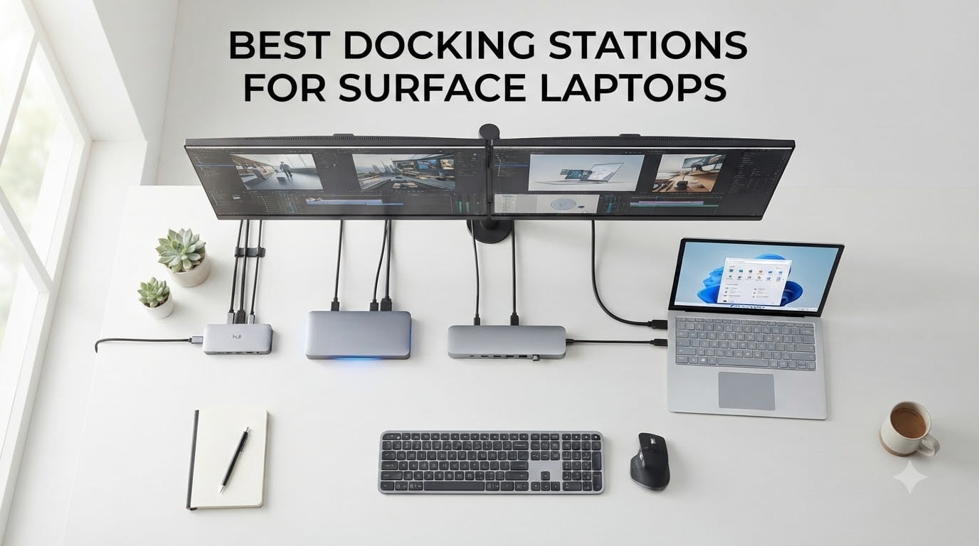 best docking stations for surface laptops