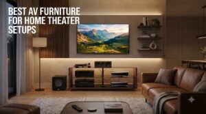 best av furniture for home theater setups