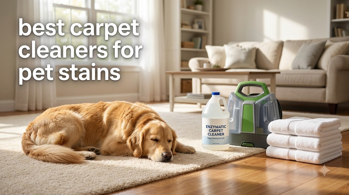 best carpet cleaners for pet stains