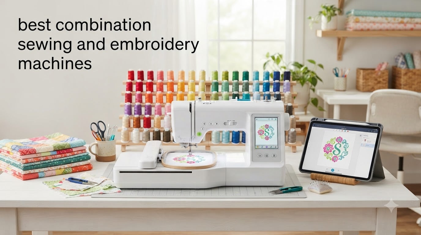 best combination sewing and embroidery machines