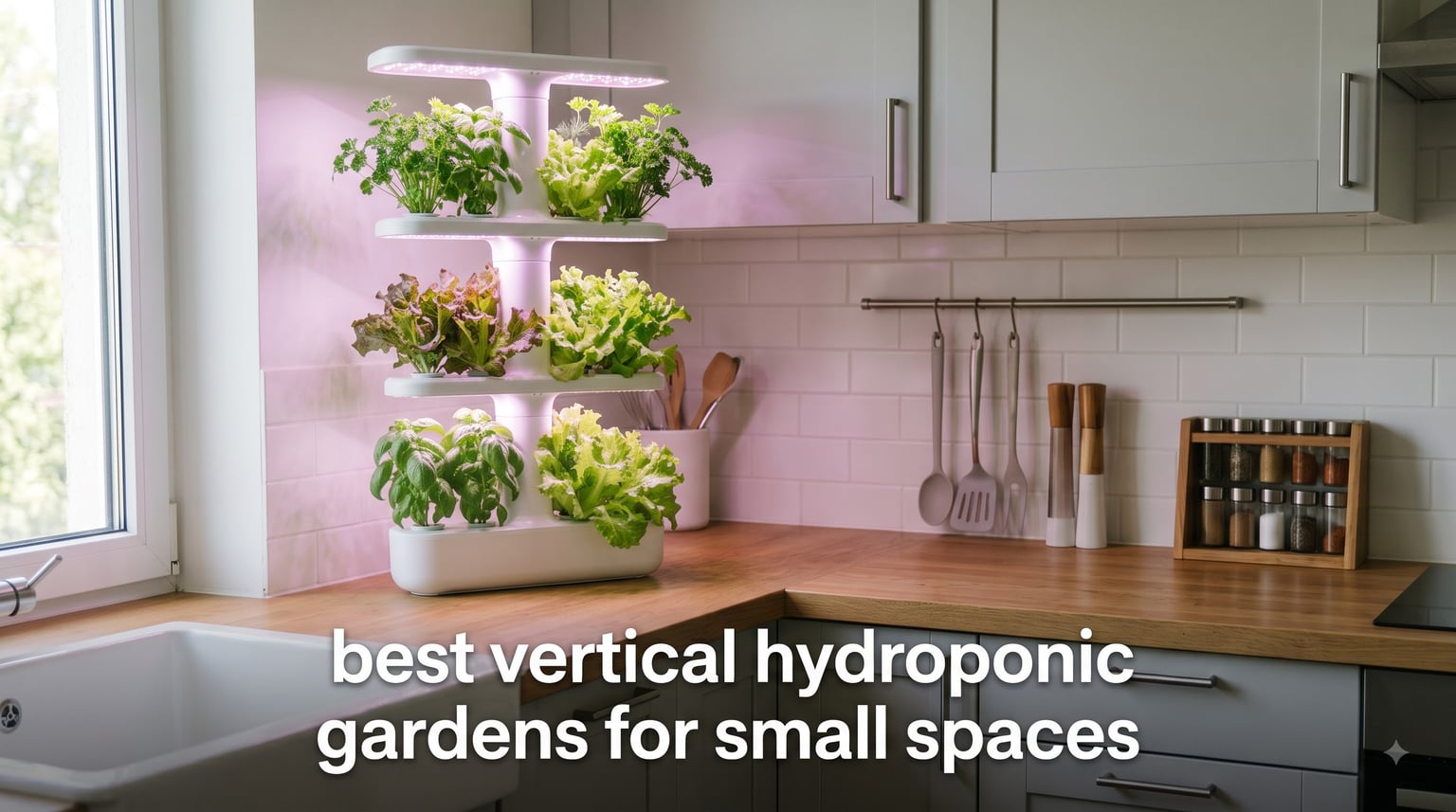 best vertical hydroponic gardens for small spaces