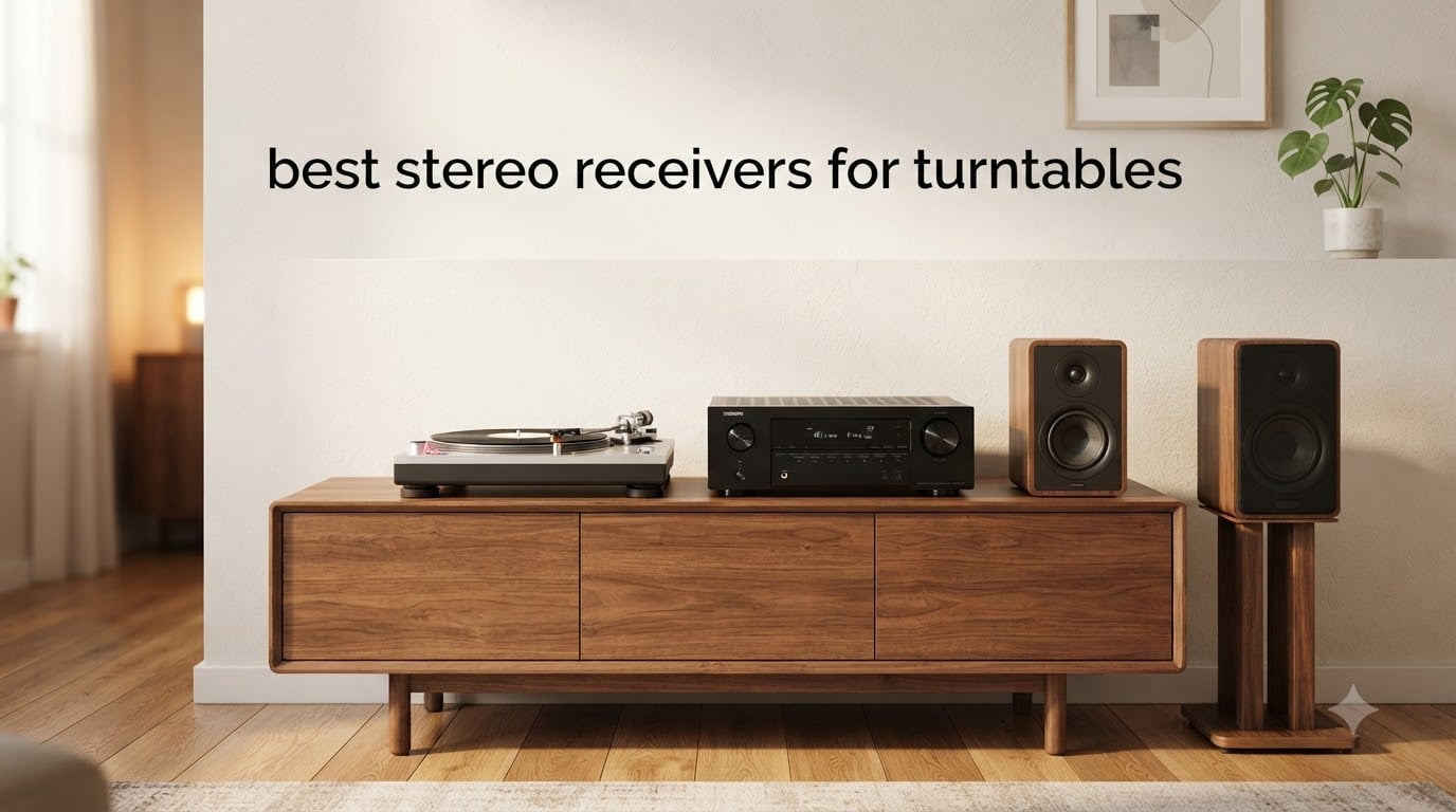 best stereo receivers for turntables