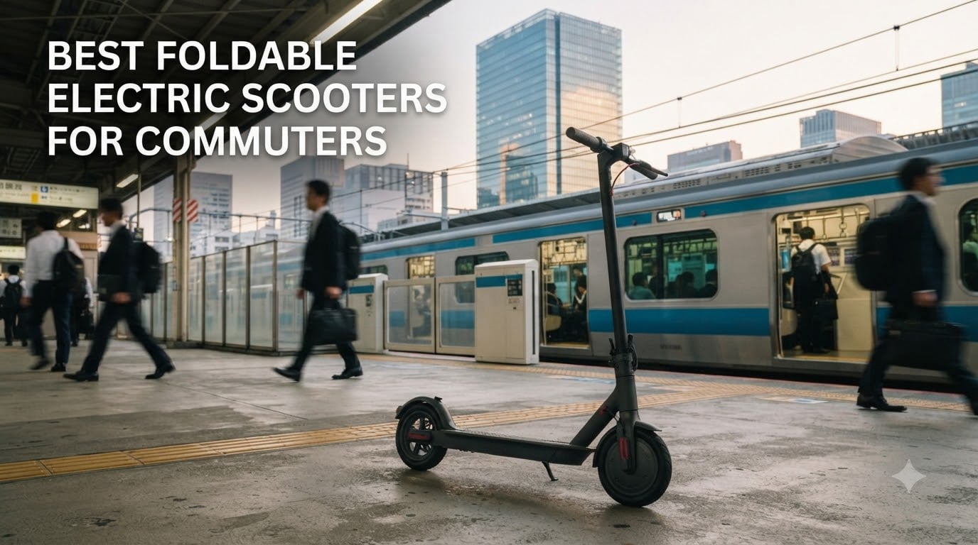 best foldable electric scooters for commuters