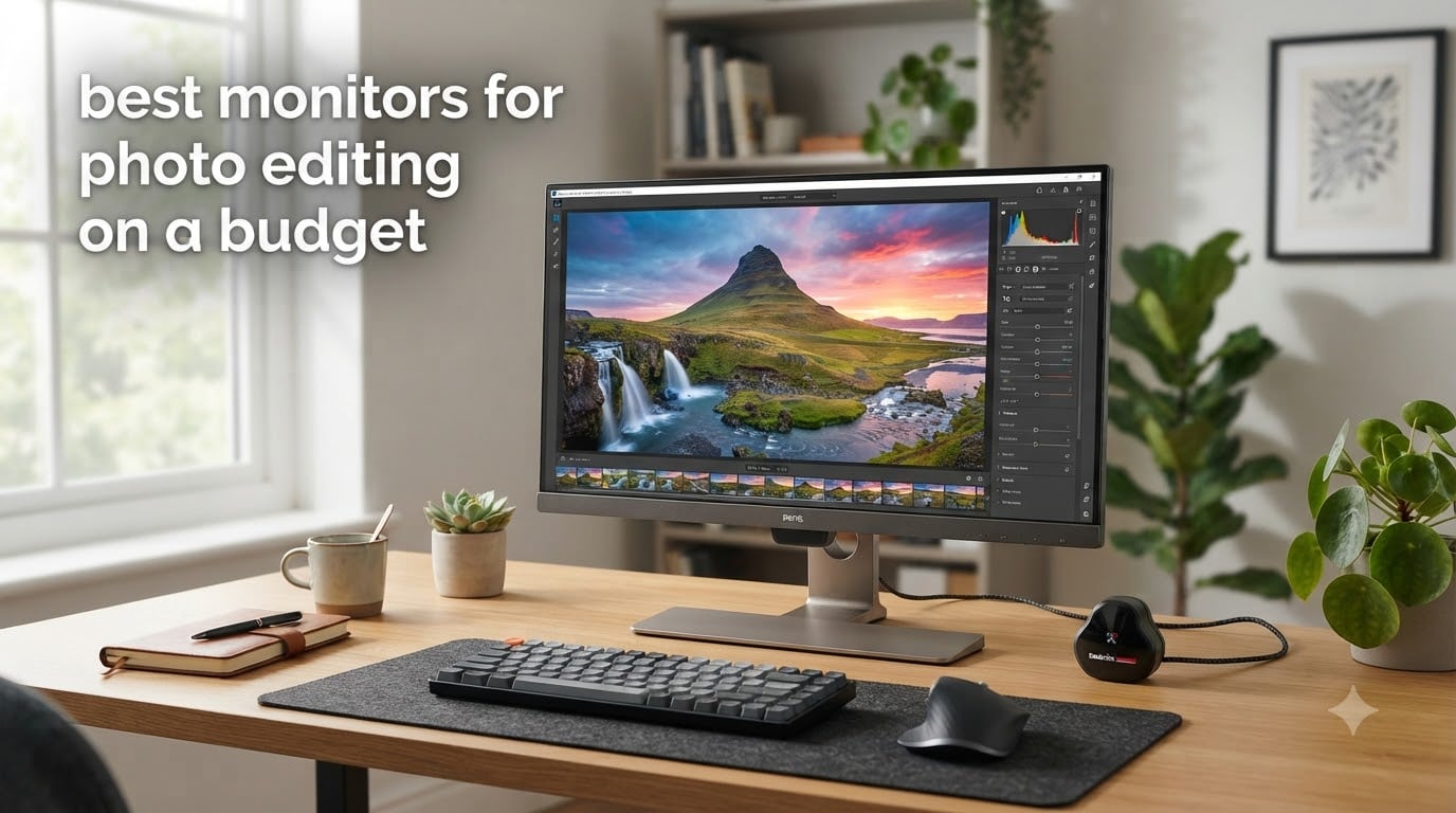 best monitors for photo editing on a budget