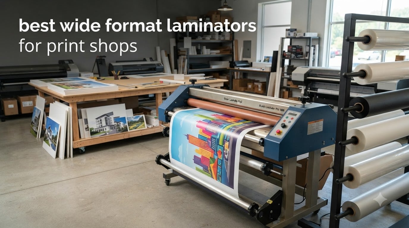 best wide format laminators for print shops