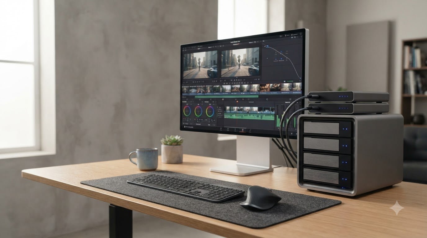 best thunderbolt raid enclosures for video editing