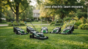 best electric lawn mowers