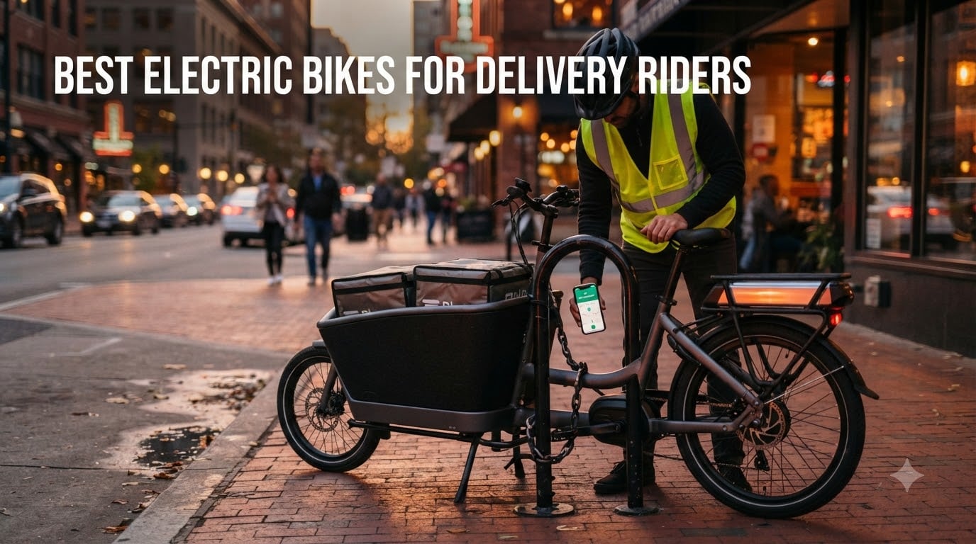 best electric bikes for delivery riders