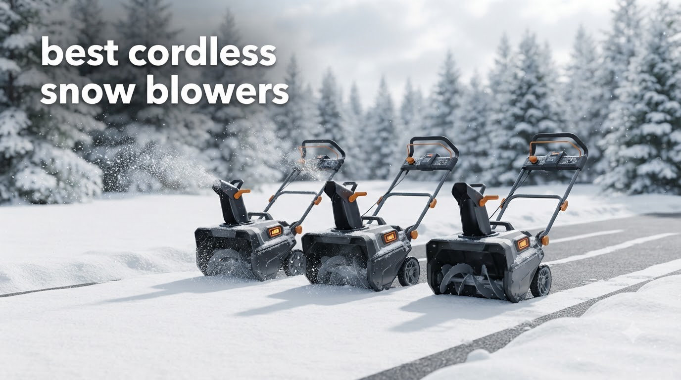 best cordless snow blowers