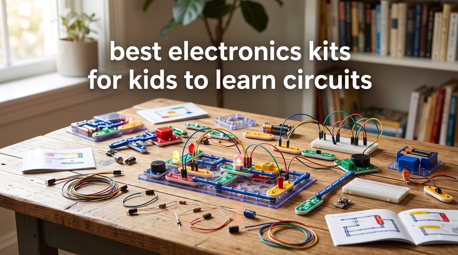 best electronics kits for kids to learn circuits