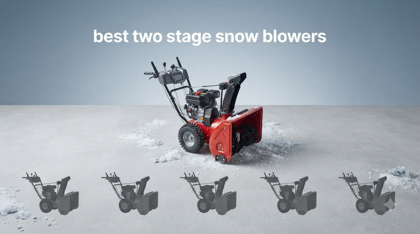 best two stage snow blowers