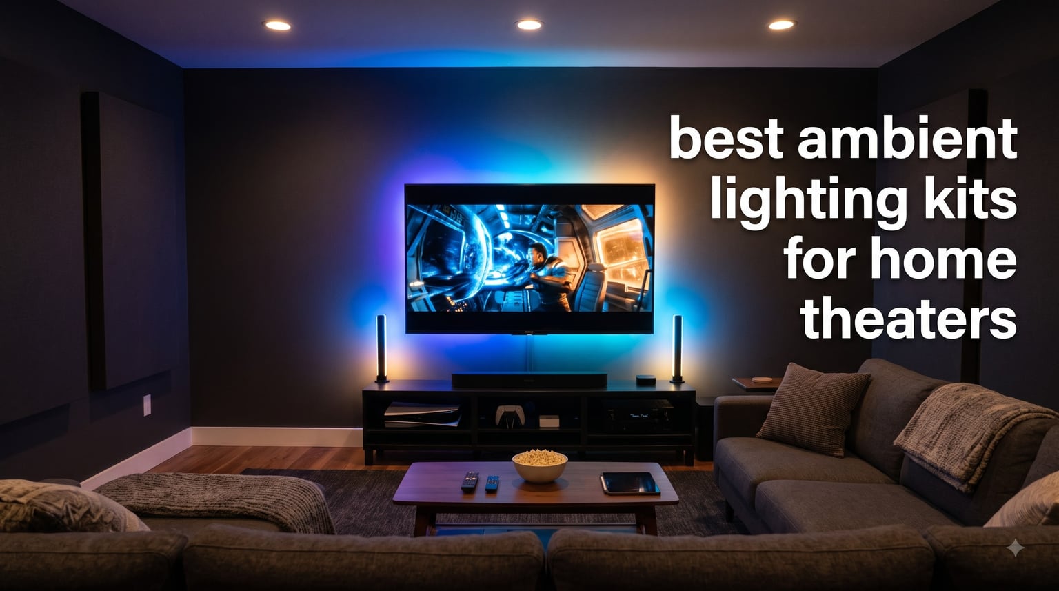 best ambient lighting kits for home theaters