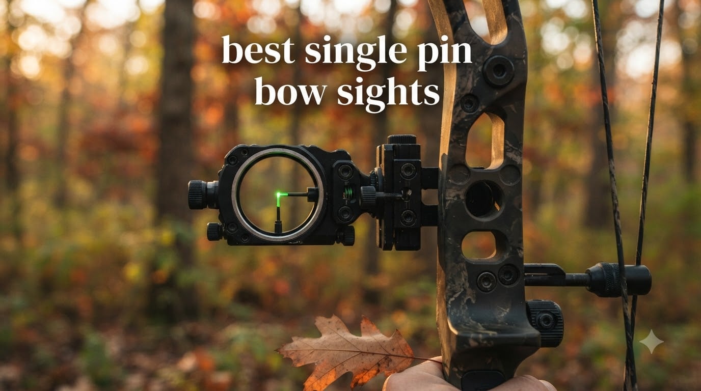 best single pin bow sights