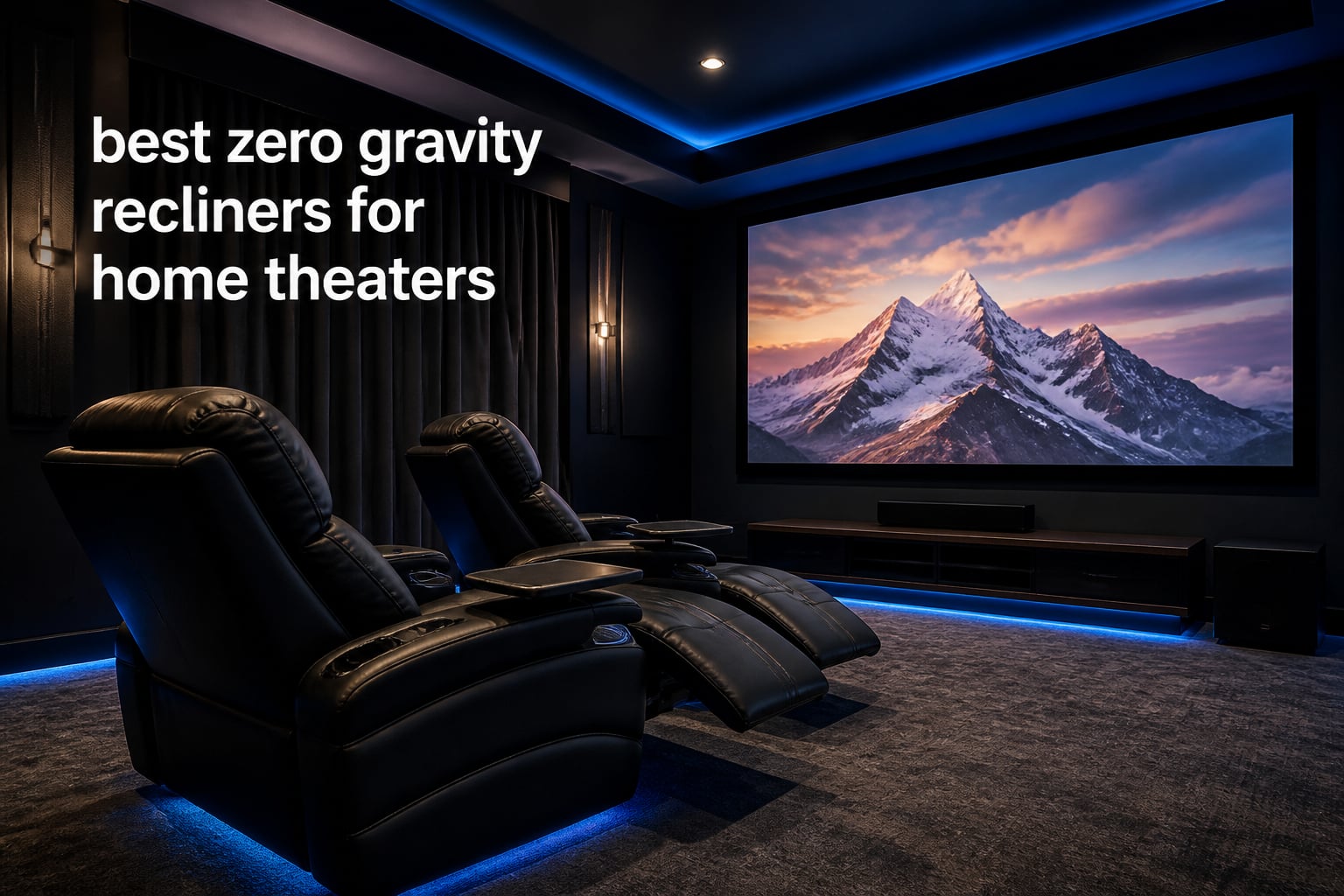 best zero gravity recliners for home theaters