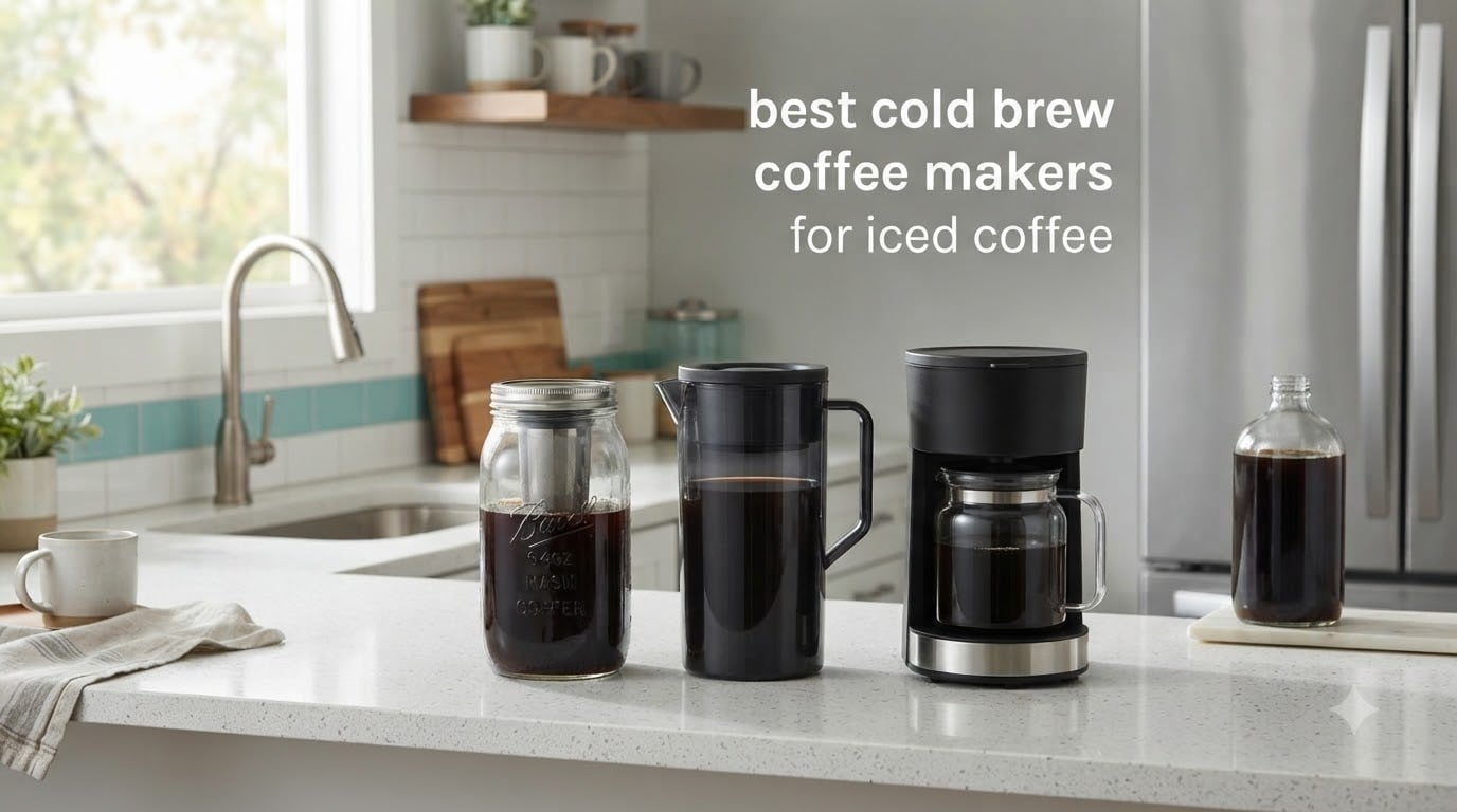 best cold brew coffee makers for iced coffee