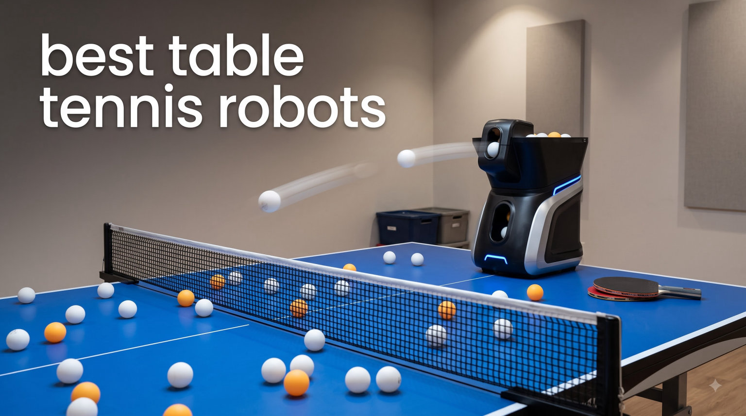 best table tennis robots