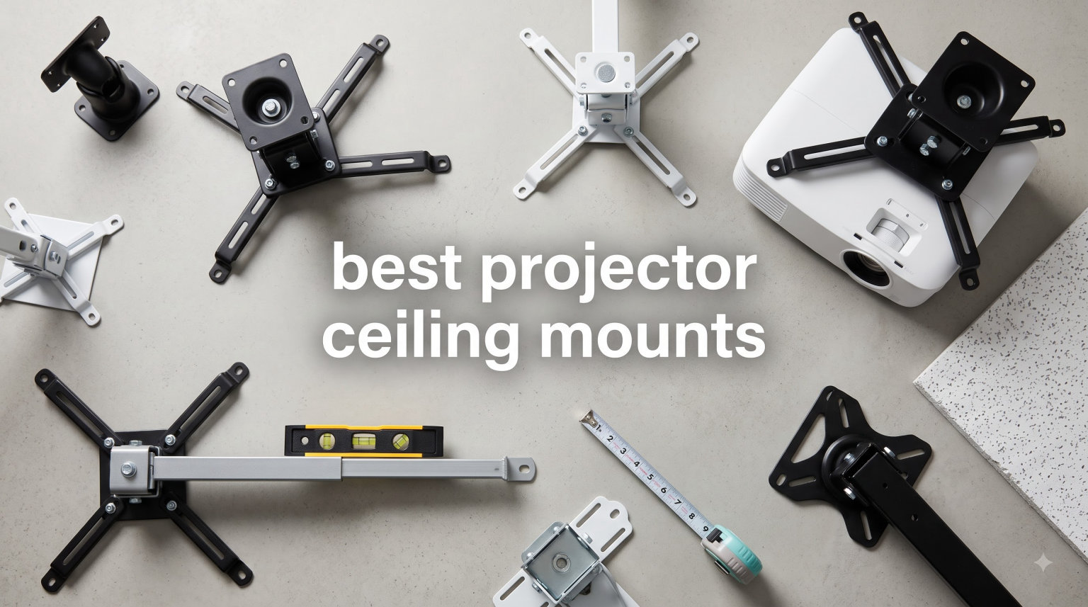 best projector ceiling mounts