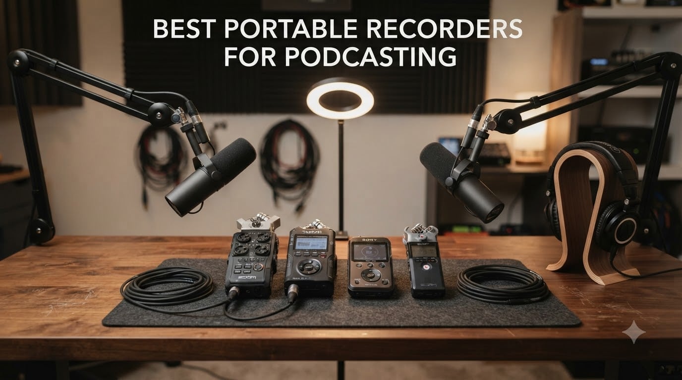 best portable recorders for podcasting