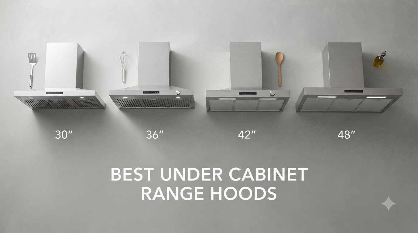 best under cabinet range hoods