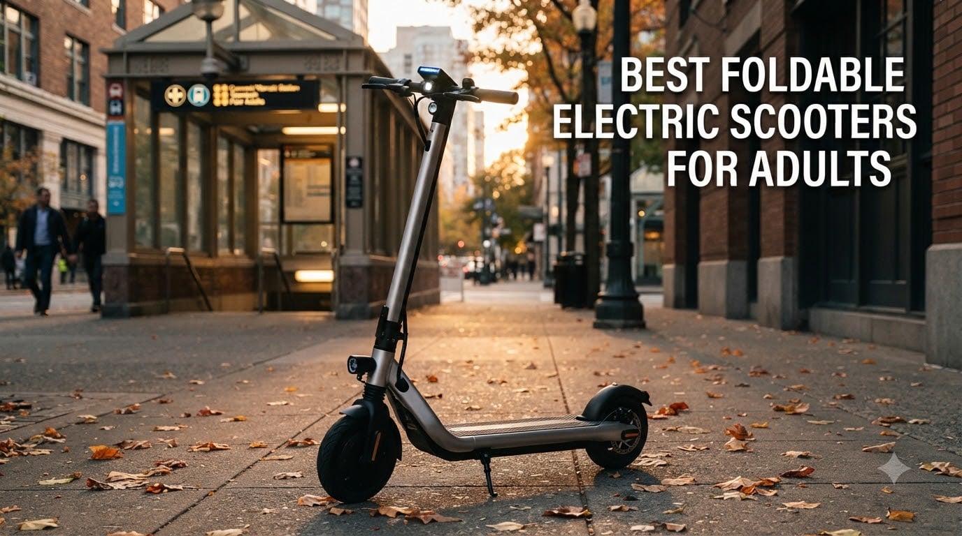 best foldable electric scooters for adults