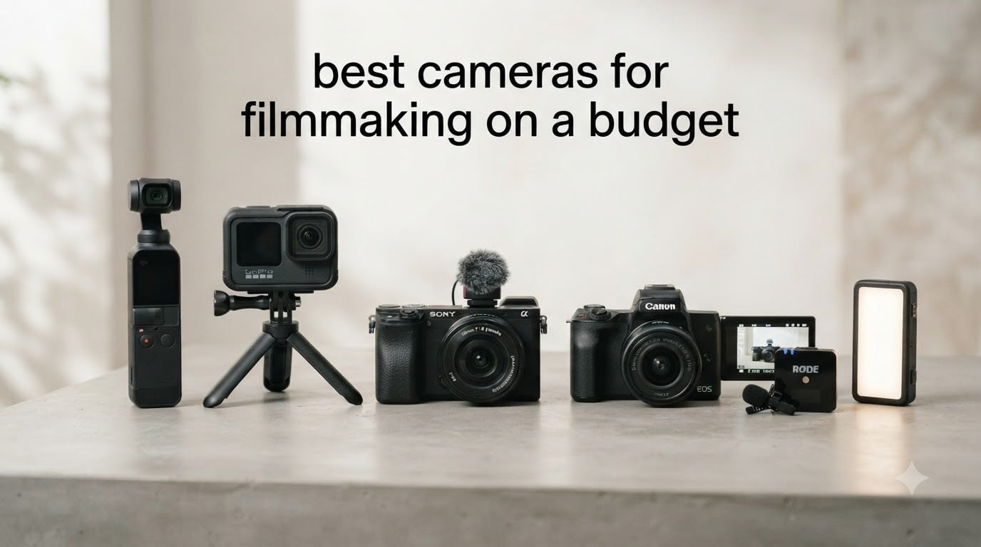best cameras for filmmaking on a budget