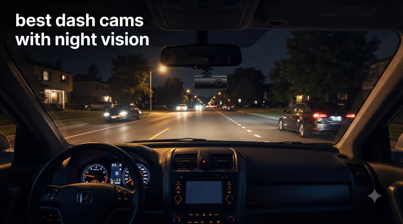 best dash cams with night vision