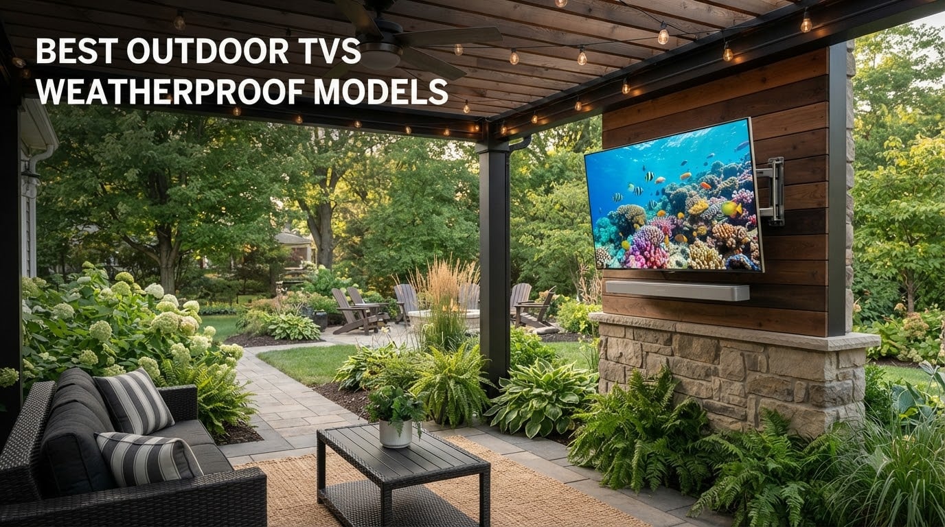 best outdoor tvs weatherproof models