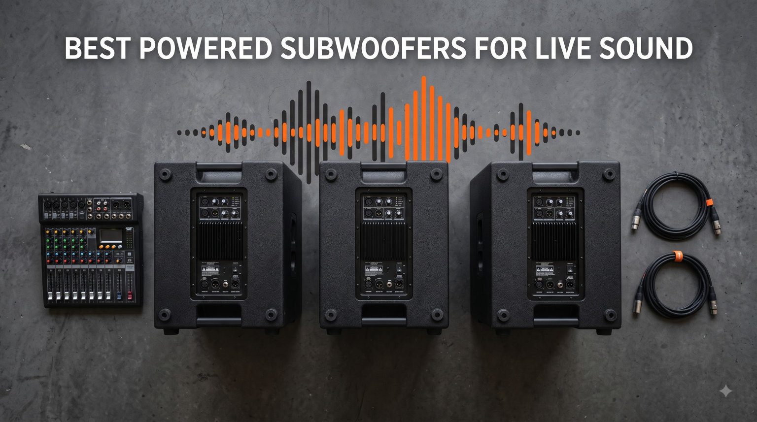 best powered subwoofers for live sound