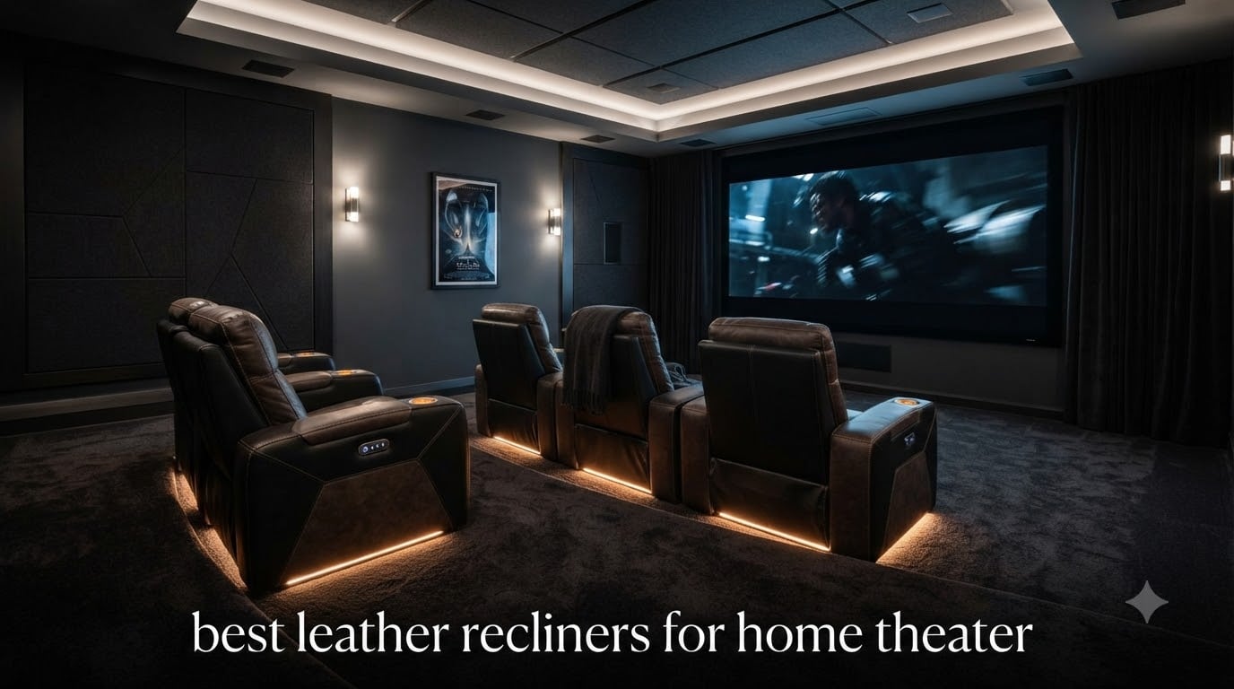 best leather recliners for home theater