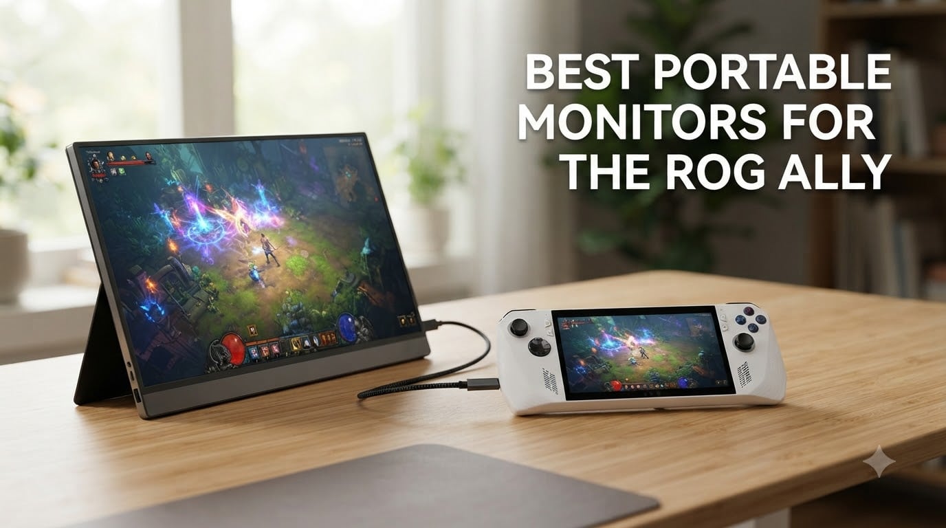best portable monitors for the rog ally