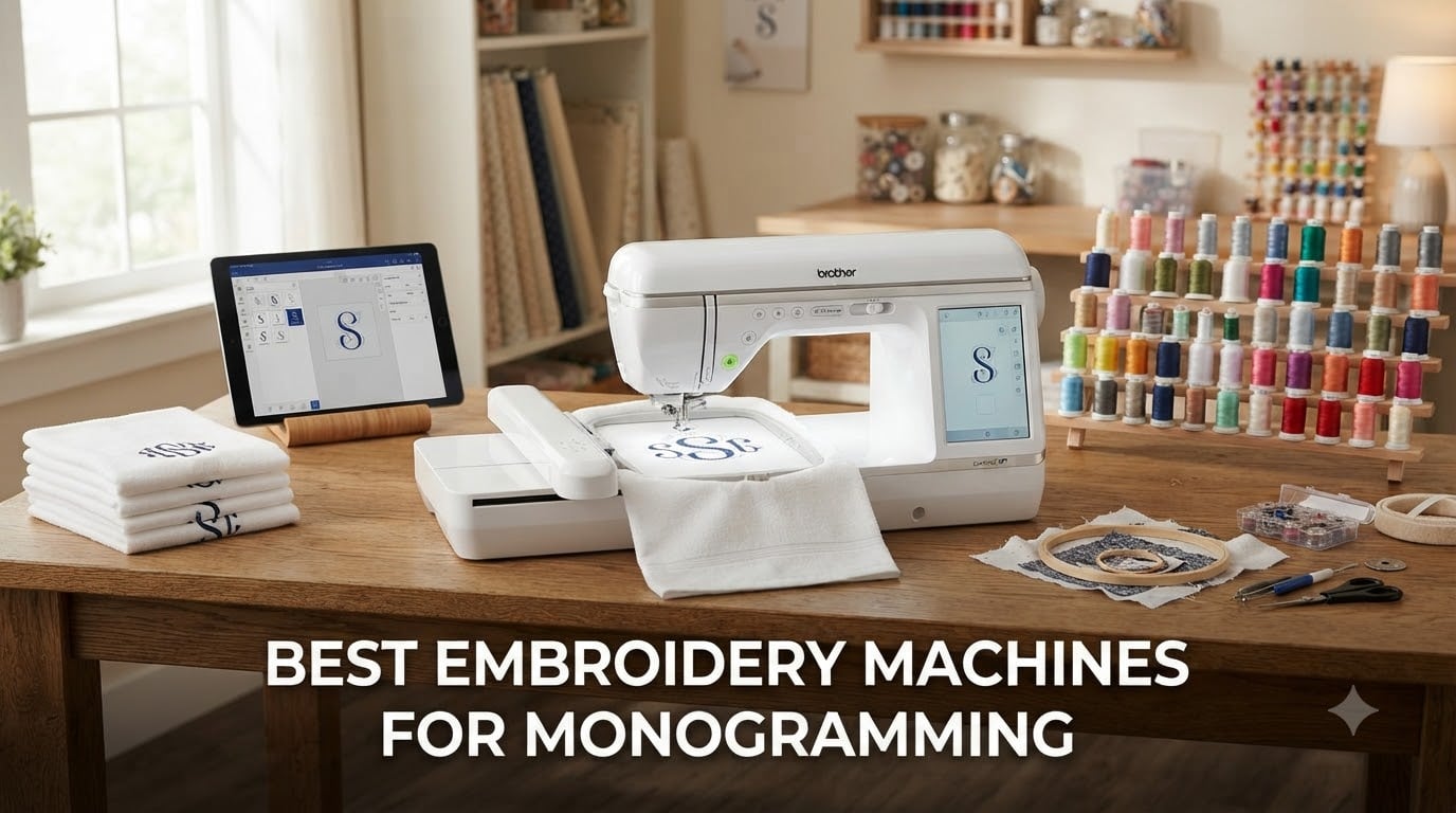 best embroidery machines for monogramming