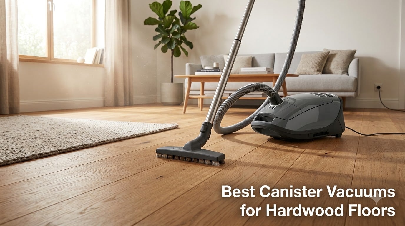best canister vacuums for hardwood floors
