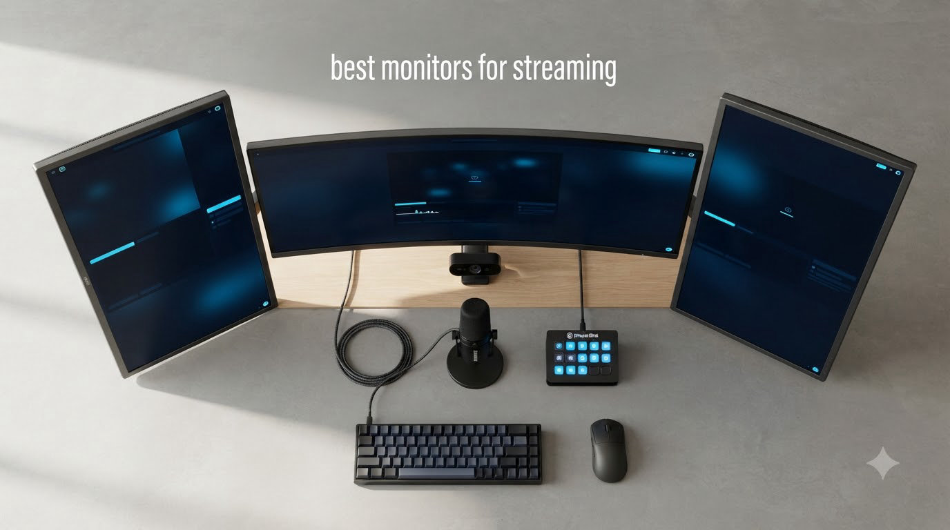 best monitors for streaming