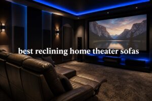 best reclining home theater sofas