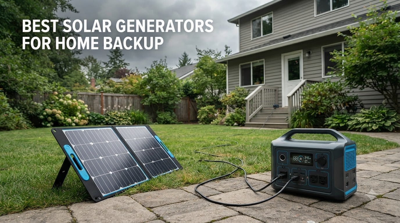 best solar generators for home backup