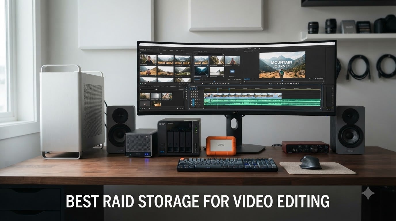 best raid storage for video editing