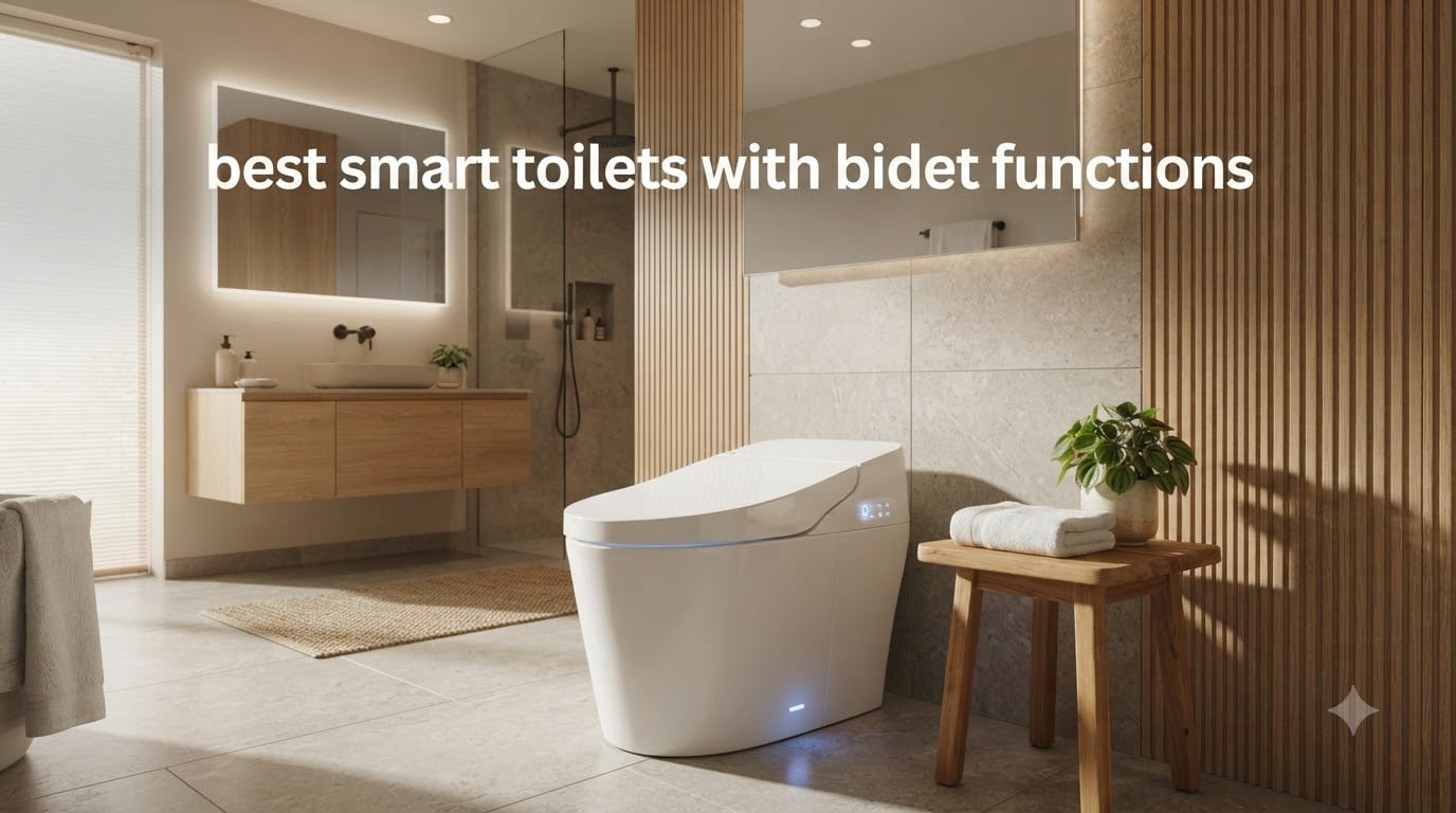 best smart toilets with bidet functions