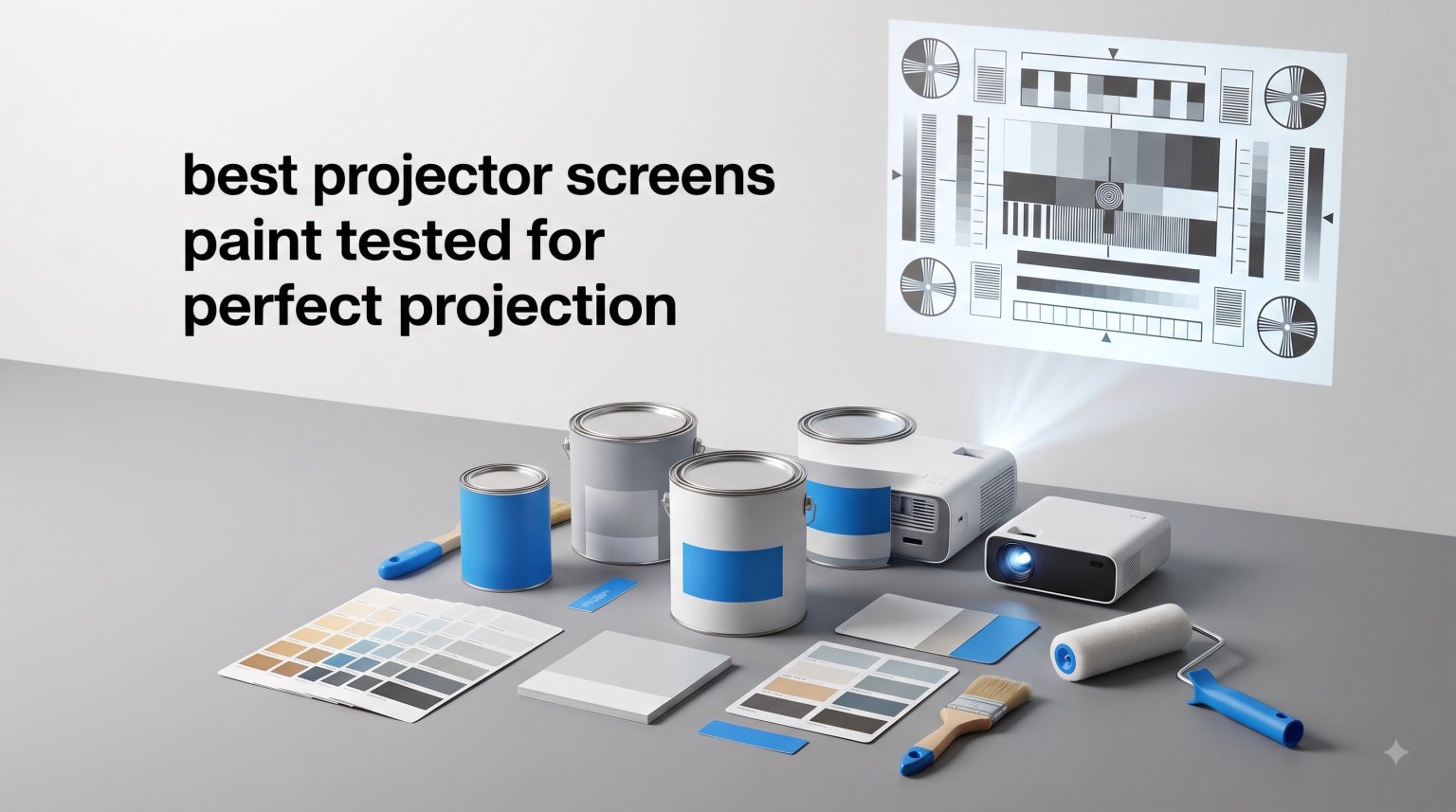 best projector screens paint tested for perfect projection
