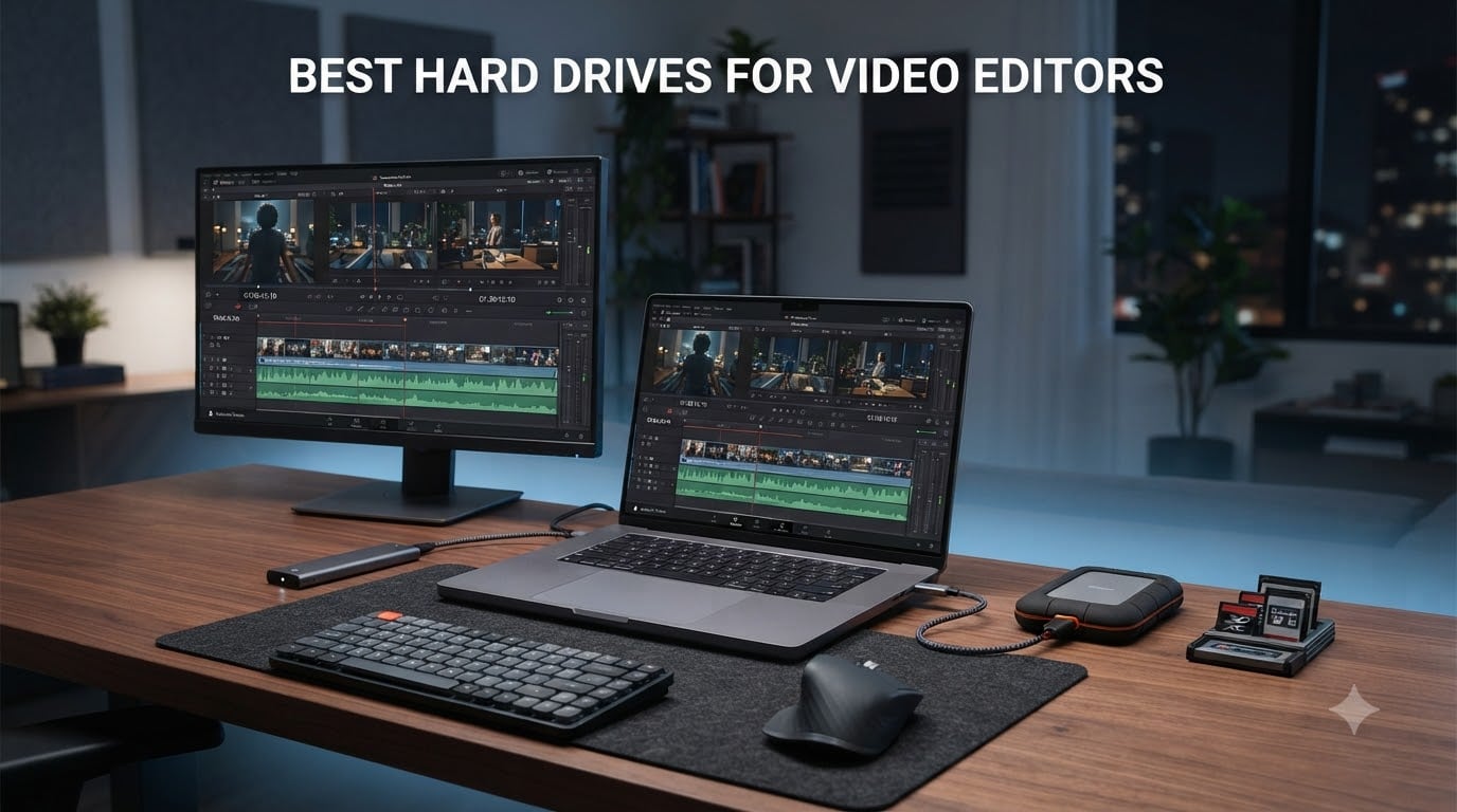best hard drives for video editors