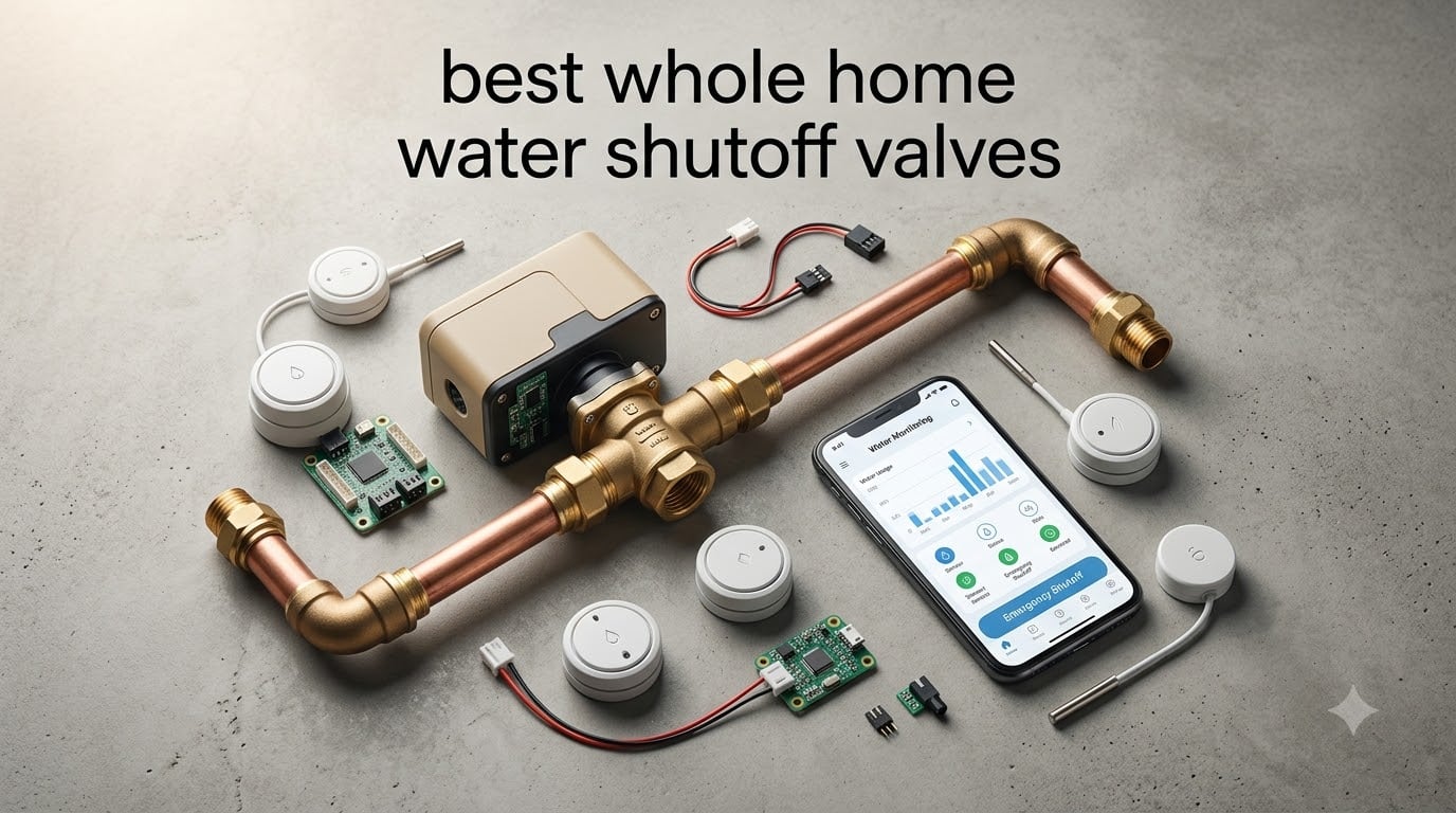 best whole home water shutoff valves