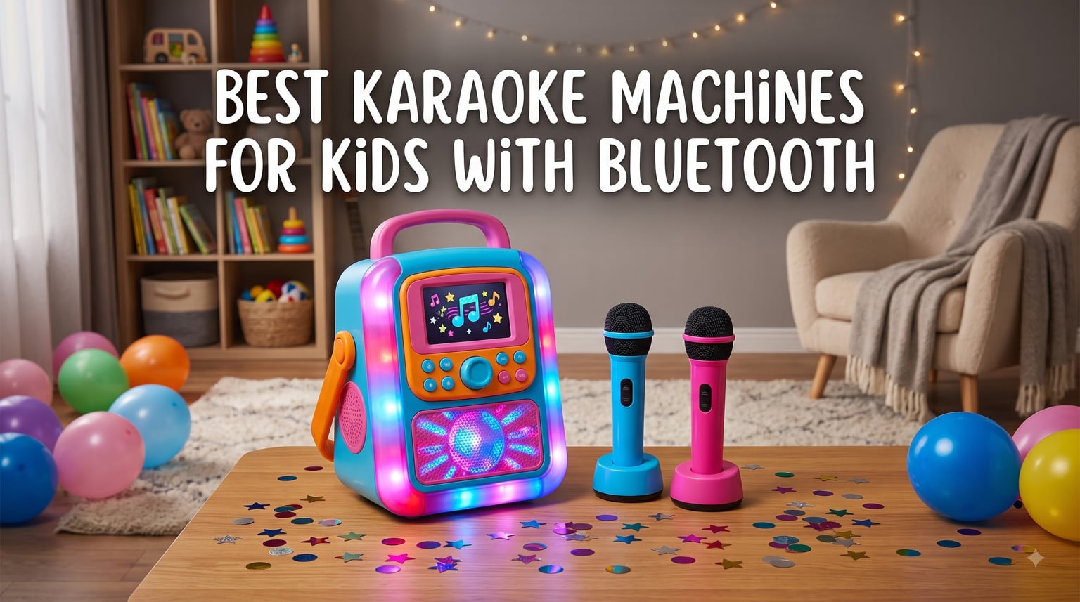 best karaoke machines for kids with bluetooth