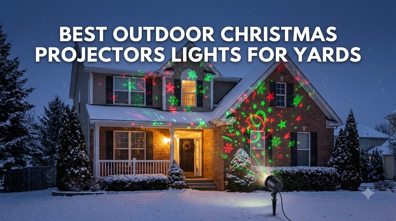best outdoor christmas projectors lights for yards