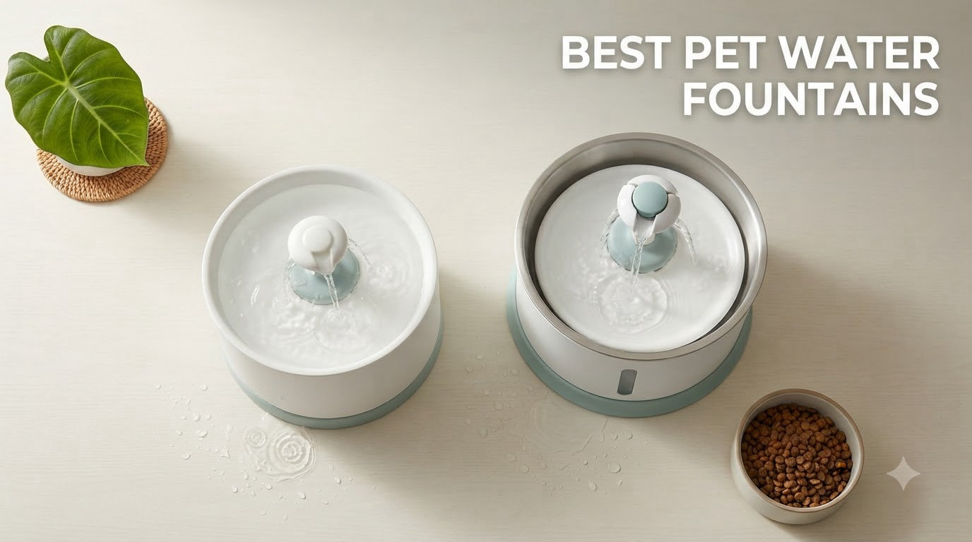 best pet water fountains
