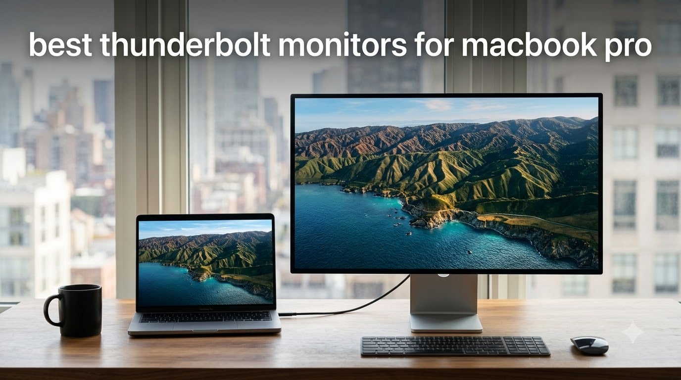 best thunderbolt monitors for macbook pro